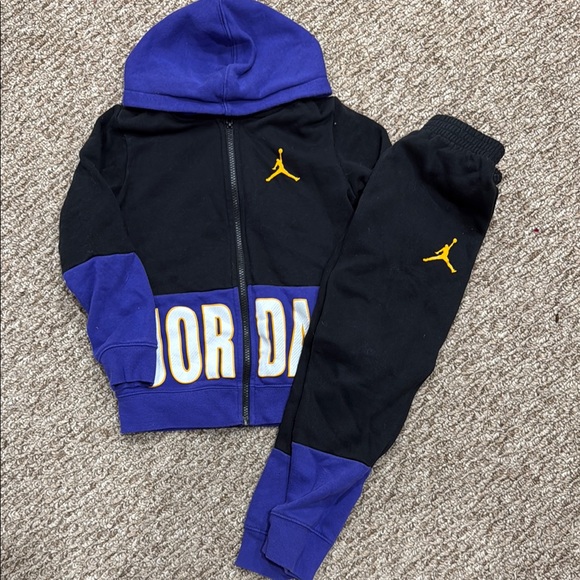 Jordan Other - Jordan Kids' Black and Purple Tracksuit